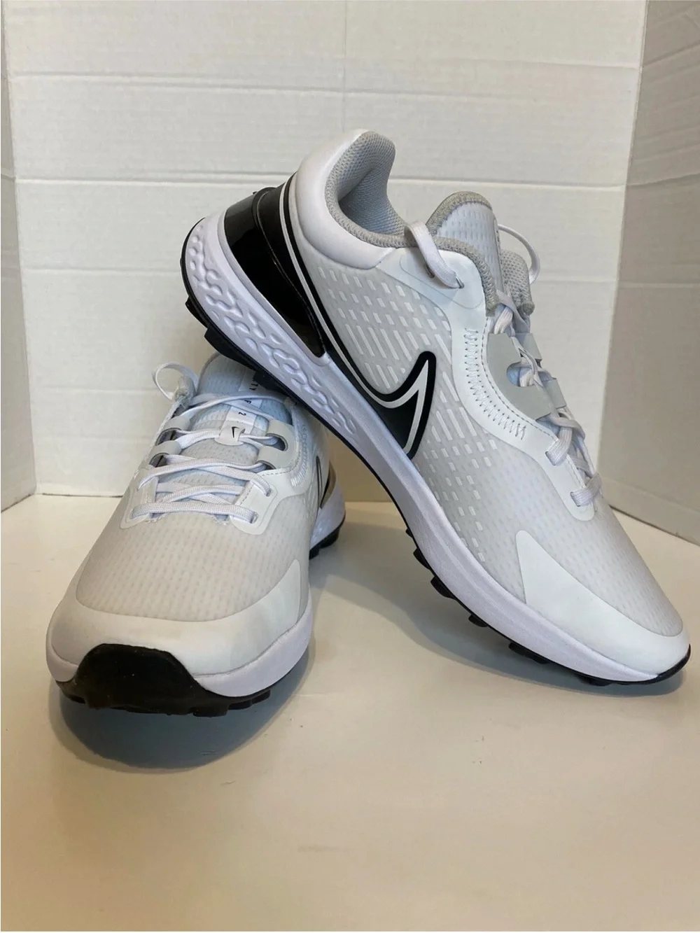 Nike Infinity Pro 2 Golf Shoes White/Black Photon dust (DJ5593-115)